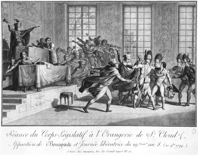 Session of the Legislative Body at St. Cloud